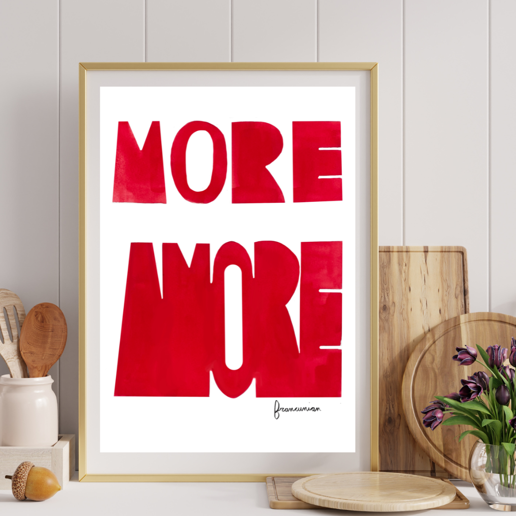 Affiche More Amore
