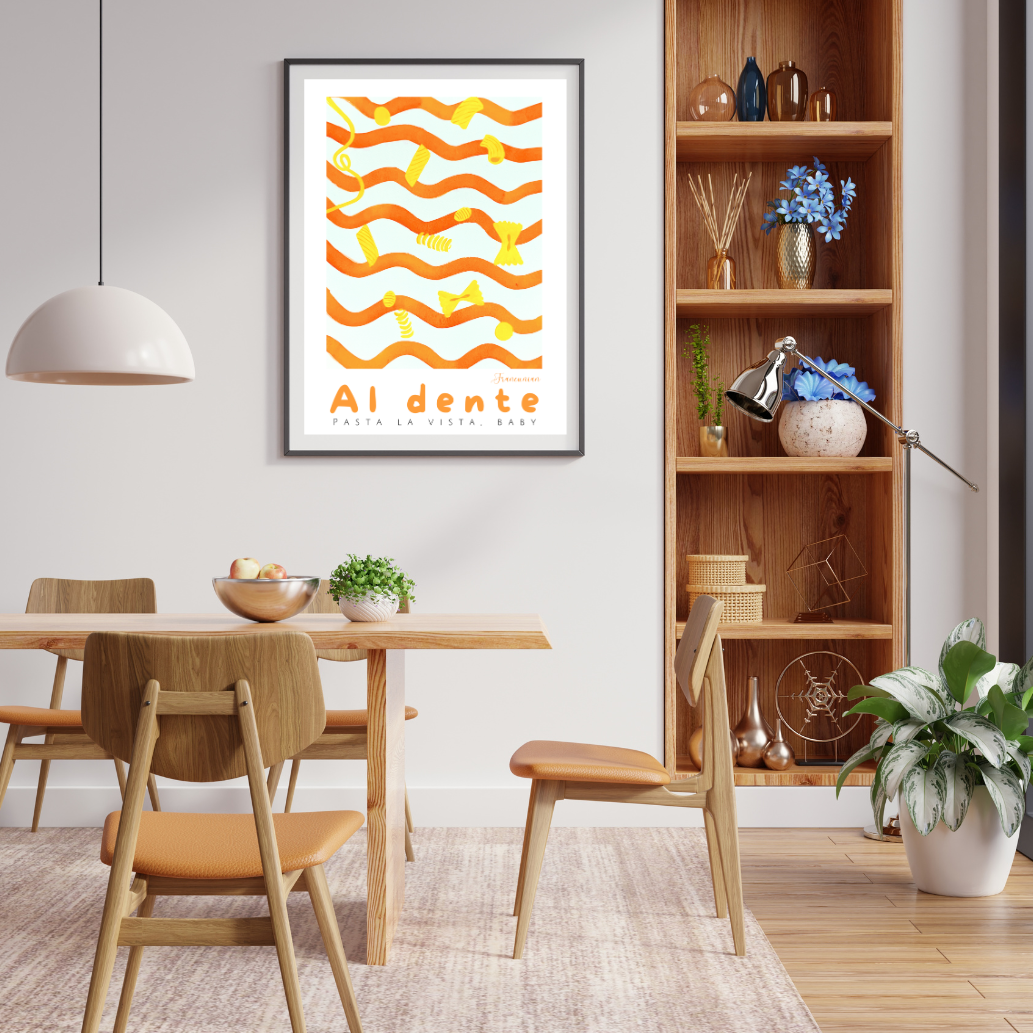 Al dente illustration artisanale