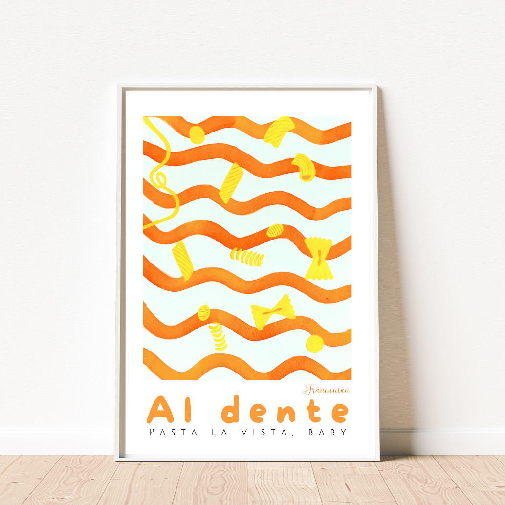 Affiche Pasta Al dente – Image 2