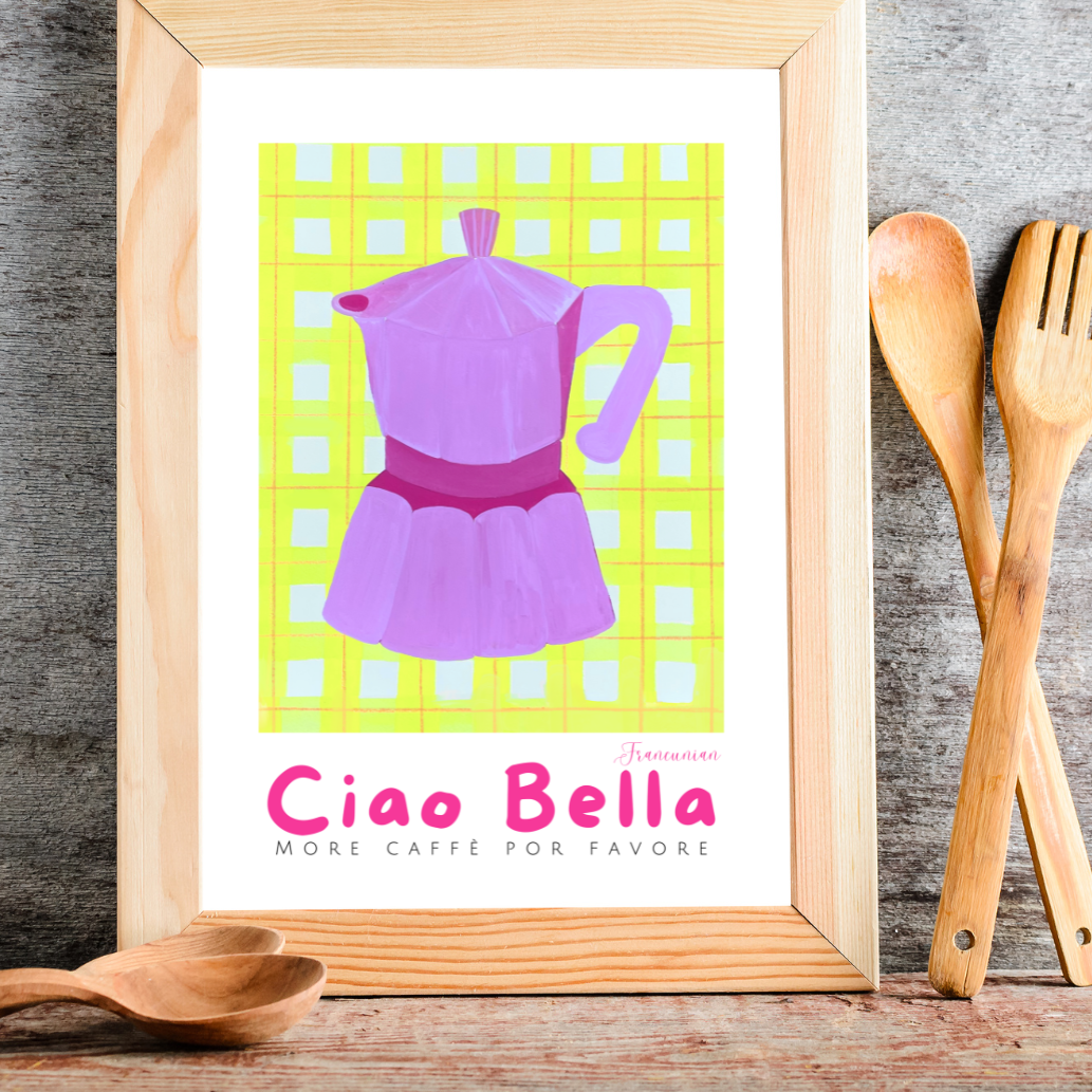 Affiche Ciao Bella Moka – Image 3