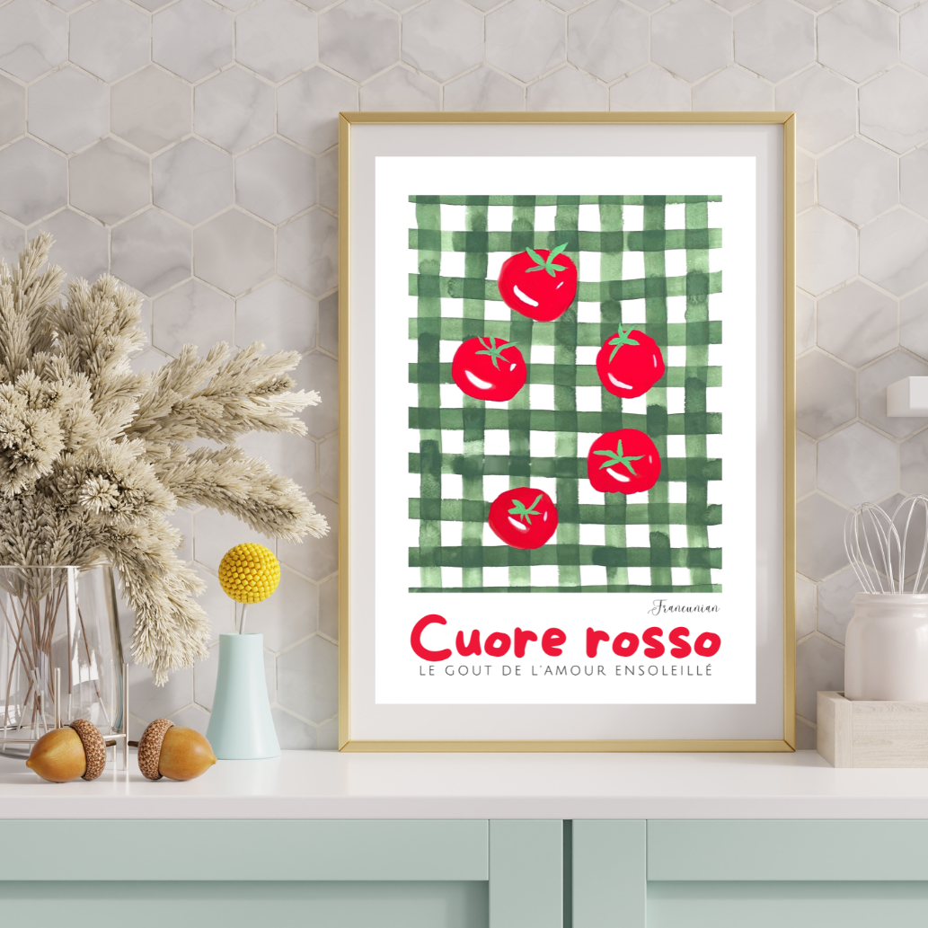 Affiche Cuore Rosso – Image 2