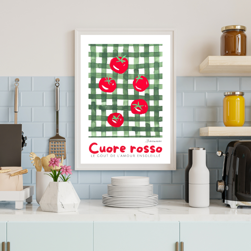 Affiche Cuore Rosso – Image 3