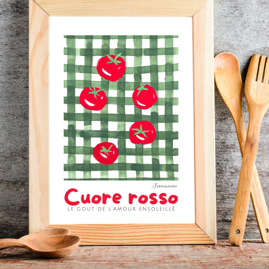 Affiche Cuore Rosso – Image 4