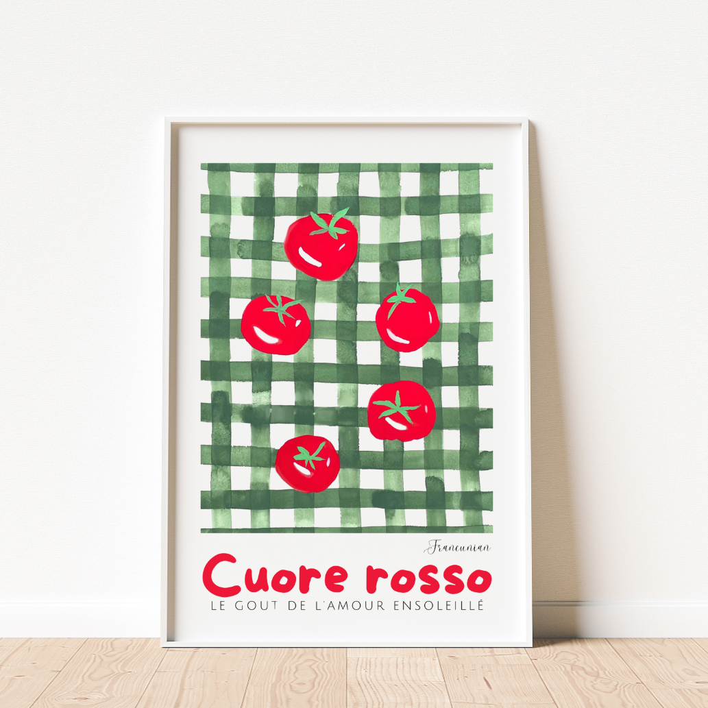 Affiche Cuore Rosso – Image 5