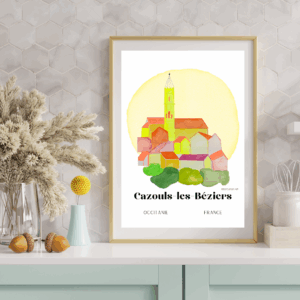 Affiche Cazouls-les-Béziers Occitanie